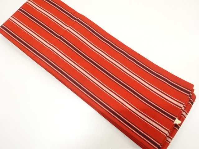 Japanese Kimono / Antique / Hanhaba Obi Silk